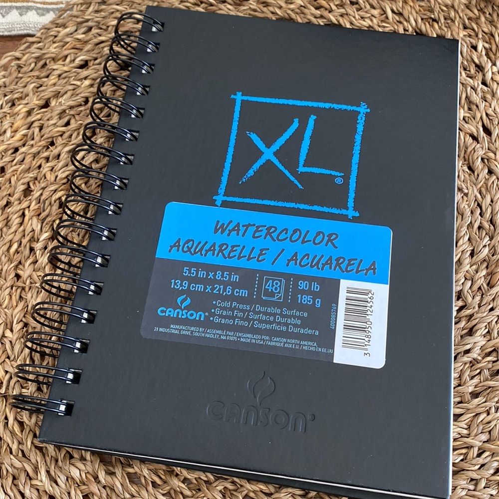 Canson watercolor sketch book